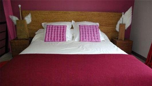 באיון Chambre D'Hotes Le Poteau Rose חדר תמונה