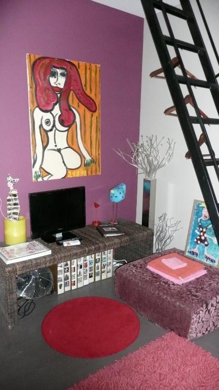 באיון Chambre D'Hotes Le Poteau Rose חדר תמונה
