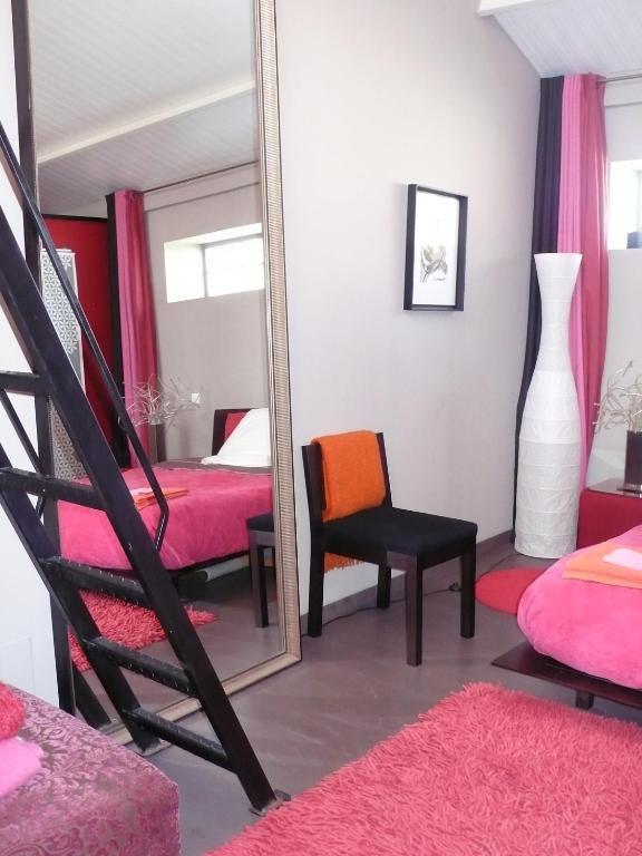 באיון Chambre D'Hotes Le Poteau Rose חדר תמונה