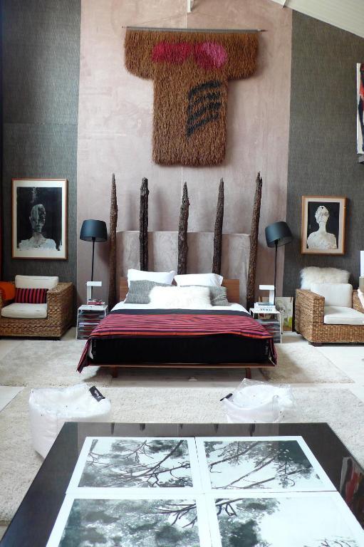 באיון Chambre D'Hotes Le Poteau Rose חדר תמונה